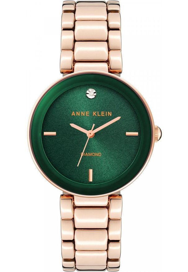Zegarek damski Anne Klein AK-1362GNRG różowe złoto. Kolor: różowy, złoty, wielokolorowy