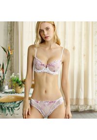 Intica - Komplet bielizny z koronką na specjalne okazje Mallaurie. Kolor: czarny. Materiał: koronka. Wzór: koronka #7