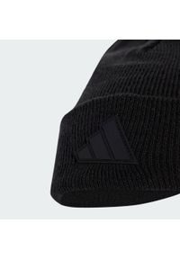 Adidas - Czapka Tech Beanie. Kolor: czarny. Materiał: dzianina, akryl. Styl: klasyczny