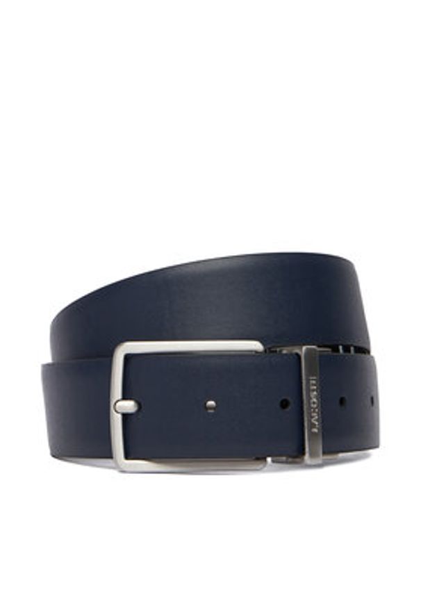 Lacoste Pasek RC4097 Czarny. Kolor: czarny. Materiał: skóra