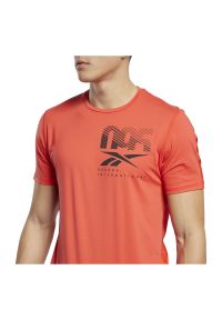Koszulka męska Reebok Activchill FS8595. Materiał: materiał, elastan, nylon, tkanina. Długość rękawa: krótki rękaw. Długość: krótkie. Sport: fitness #3