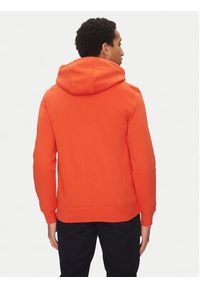 TOMMY HILFIGER - Tommy Hilfiger Bluza Logo MW0MW11599 Pomarańczowy Regular Fit. Kolor: pomarańczowy. Materiał: bawełna #5