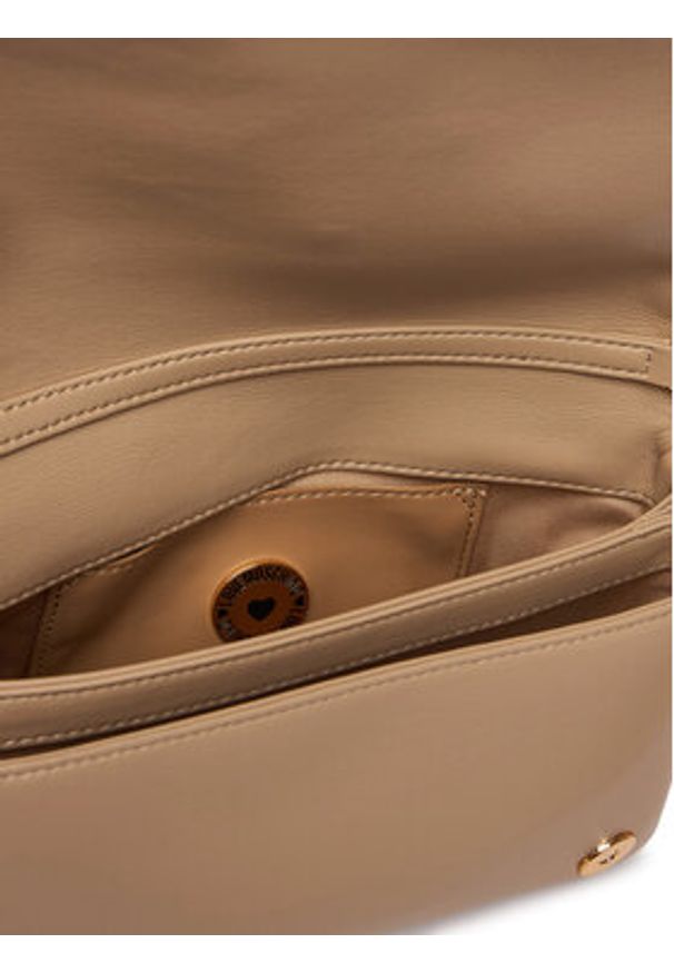 Love Moschino - LOVE MOSCHINO Torebka JC4269PP0OKH1209 Beżowy. Kolor: beżowy. Materiał: skórzane