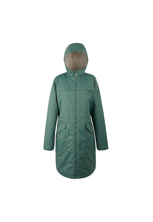 Regatta - Kurtka Wodoodporna Damska Romine II. Kolor: żółty, wielokolorowy, zielony. Sport: turystyka piesza