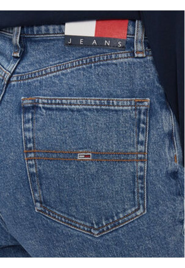 Tommy Jeans Jeansy Julie DW0DW17491 Niebieski Straight Fit. Kolor: niebieski