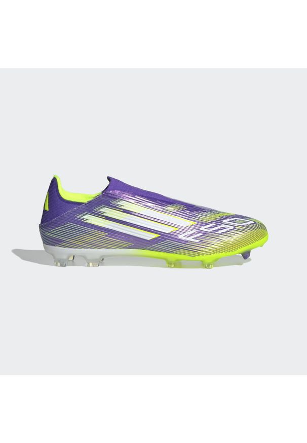 Adidas - Buty piłkarskie ADIDAS F50 League Laceless FG/MG. Materiał: syntetyk. Szerokość cholewki: normalna. Wzór: nadruk. Sport: piłka nożna