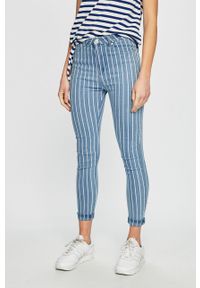 Haily's - Jeansy Stripe. Kolor: niebieski. Materiał: jeans #1