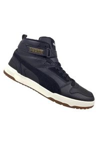 Buty do chodzenia męskie Puma Rbd Game Wtr. Zapięcie: sznurówki. Kolor: biały, wielokolorowy, czarny, niebieski. Materiał: guma, materiał, syntetyk. Szerokość cholewki: normalna. Sport: turystyka piesza