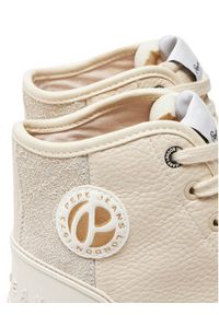 Pepe Jeans Trampki PLS31576 Écru. Materiał: skóra #8