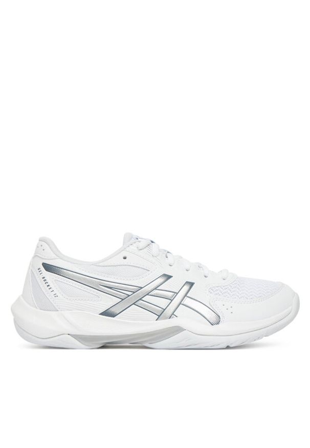 Asics Buty halowe Gel-Rocket 12 1072A119 Biały. Kolor: biały. Materiał: materiał