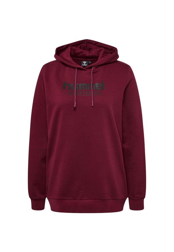 Sweat bluza z kapturem dla kobiet Hummel Booster. Typ kołnierza: kaptur. Kolor: czerwony