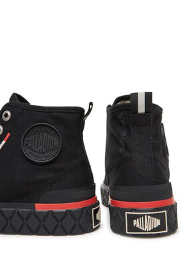 Palladium Trampki Palla Ace Chukka Org 79142-001-M Czarny. Kolor: czarny. Materiał: materiał