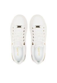 Aldo Sneakersy Iconispec 13542872 Biały. Kolor: biały. Materiał: skóra