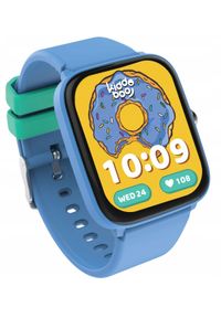 Atmosphera - Zegarek Smartwatch Dla Dziecka Smart Watch Krokomierz Gry / Kidoboo Niebieski / 019 Lite C2. Rodzaj zegarka: smartwatch. Kolor: niebieski