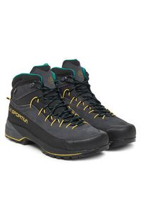 LA SPORTIVA - La Sportiva Trekkingi Tx4 Evo Mid Gtx GORE-TEX ZFAS047G00E35 Szary. Kolor: szary. Materiał: zamsz, skóra. Technologia: Gore-Tex. Sport: turystyka piesza #4