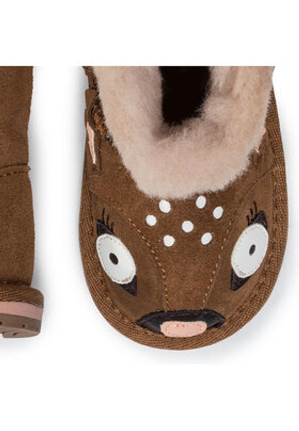 EMU Australia Śniegowce Deer Walker B12077 Brązowy. Kolor: brązowy. Materiał: skóra