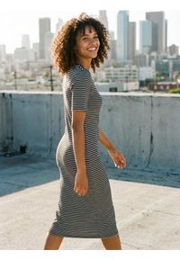 Sinsay - Sukienka w paski - wielobarwny. Wzór: paski #1