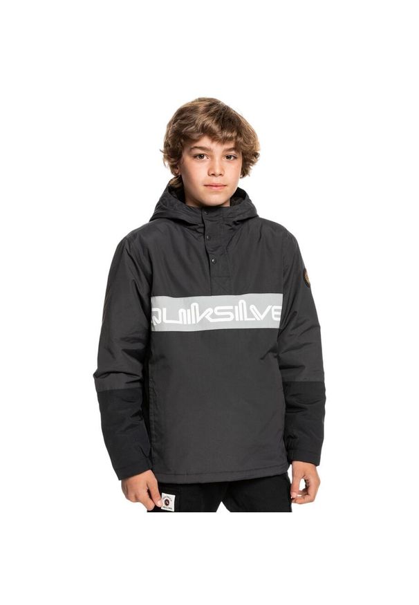 Kurtka wiosenna chłopięca Quiksilver Tazawa. Kolor: szary. Materiał: nylon. Sezon: wiosna. Sport: turystyka piesza