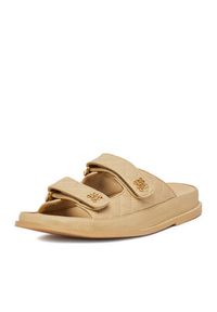 Nine West Klapki V1557-713-1 Beżowy. Kolor: beżowy. Materiał: skóra #6