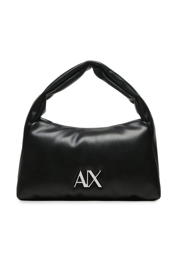 Armani Exchange Torebka 942958 3F768 00020 Czarny. Kolor: czarny. Materiał: skórzane