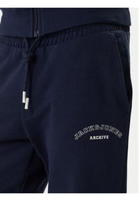 Jack & Jones Spodnie dresowe Jpstgordon 12289724 Granatowy Regular Fit. Kolor: niebieski. Materiał: bawełna #5