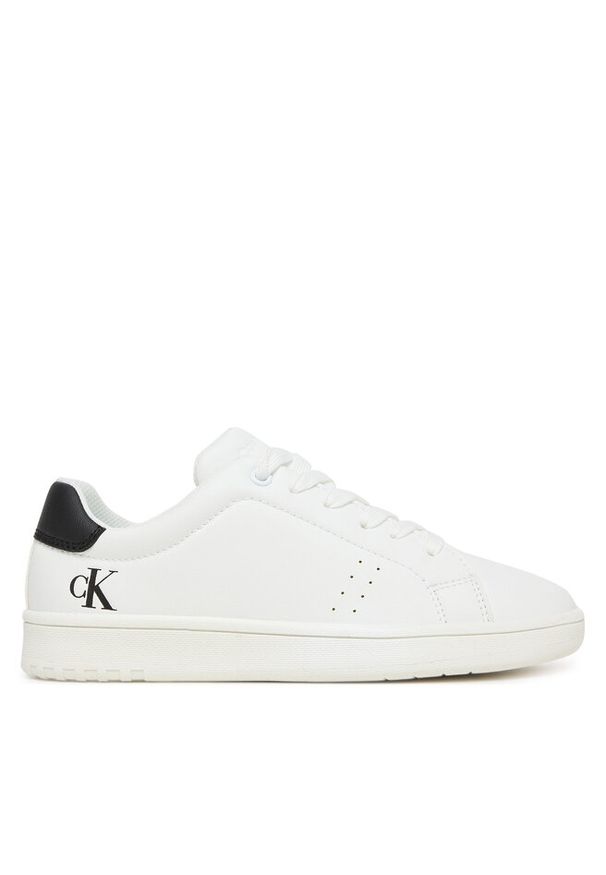 Sneakersy Calvin Klein. Kolor: biały