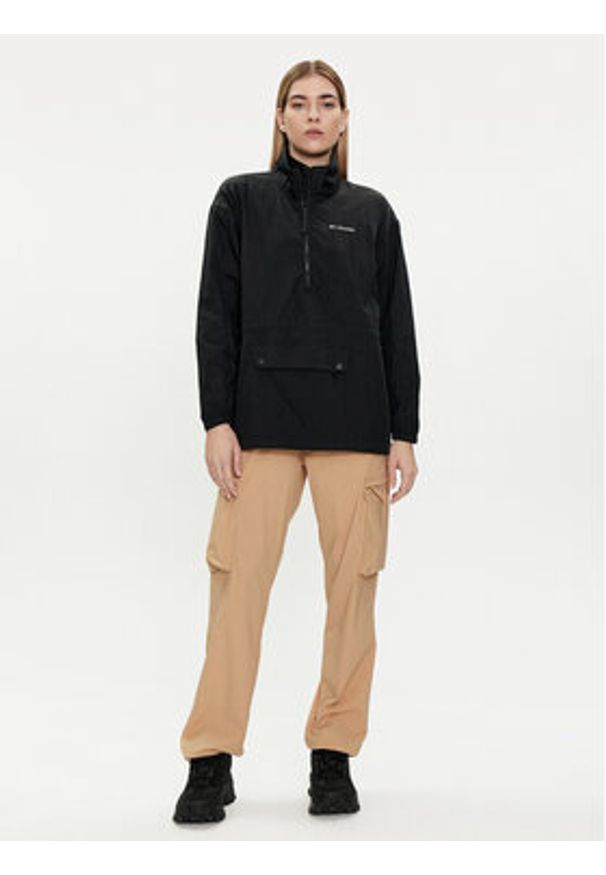 columbia - Columbia Kurtka anorak Paracutie™ 2071161 Czarny Relaxed Fit. Kolor: czarny. Materiał: syntetyk