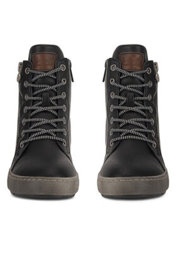 Go Soft Trzewiki WS5586-28 Czarny. Kolor: czarny. Materiał: skóra