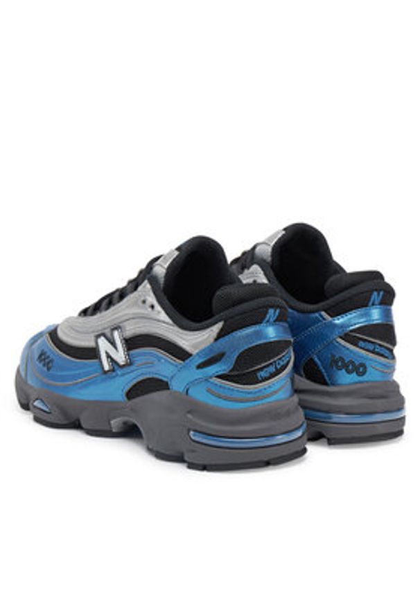 New Balance Sneakersy M1000ENV Niebieski. Kolor: niebieski. Materiał: skóra