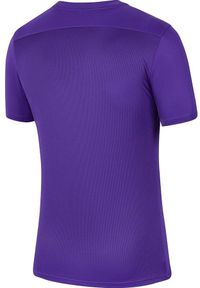 Koszulka do piłki nożnej dla dzieci Nike Dry Park VII JSY SS z krótkim rękawem. Kolor: fioletowy. Długość rękawa: krótki rękaw. Długość: krótkie. Sport: piłka nożna #2