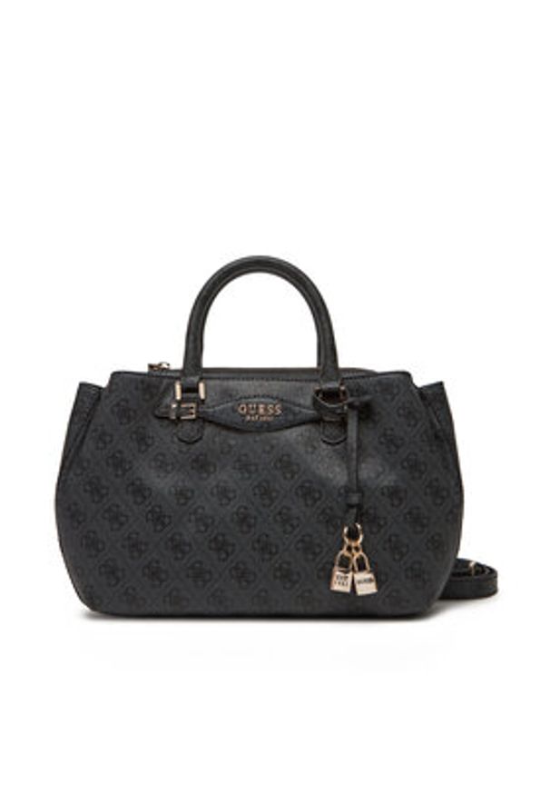 Guess Torebka Katya HWSG96 52060 Szary. Kolor: szary. Materiał: skórzane