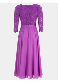Swing Sukienka koktajlowa 5AE01600 Fioletowy Regular Fit. Kolor: fioletowy. Materiał: syntetyk. Styl: wizytowy #7