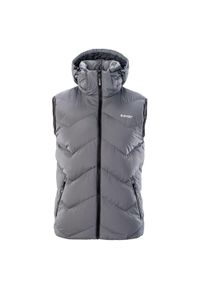 Hi-tec - Bezrękawnik Męska Pikowanie Charmo. Kolor: czarny, szary, wielokolorowy. Długość rękawa: bez rękawów. Sport: turystyka piesza #1