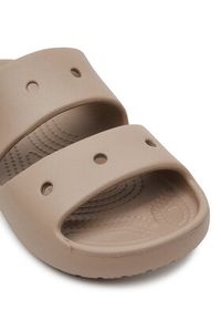 Crocs Klapki Classic Sandal v2 209403 Brązowy. Kolor: brązowy