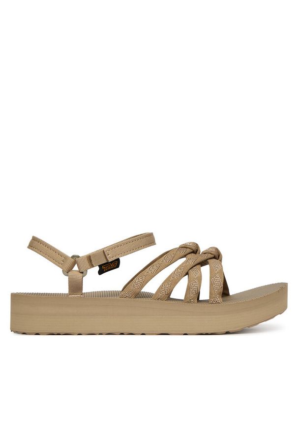 Sandały Teva. Kolor: beżowy