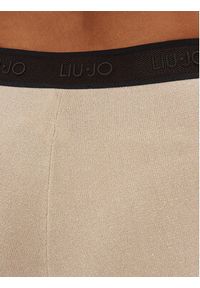 Liu Jo Sport Spodnie materiałowe TA4011 MS014 Beżowy Bootcut Fit. Kolor: beżowy. Materiał: wiskoza. Styl: sportowy #4