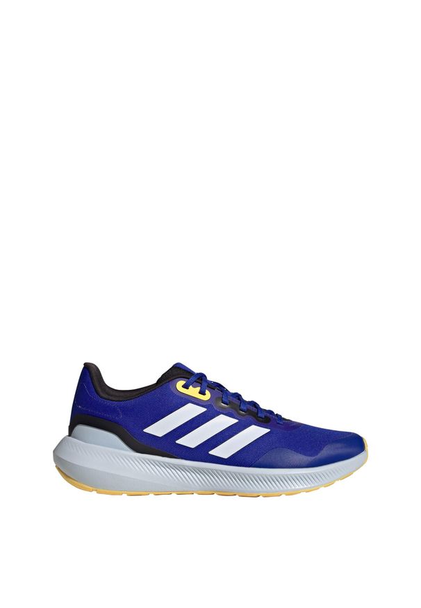 Adidas - Buty Runfalcon 3 TR. Kolor: żółty, niebieski, wielokolorowy, biały. Materiał: materiał. Sport: bieganie