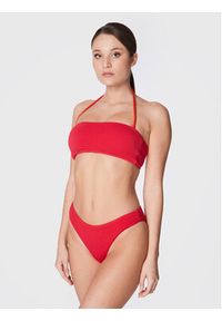 Seafolly Dół od bikini Sea Dive 40473-861 Czerwony. Kolor: czerwony. Materiał: syntetyk