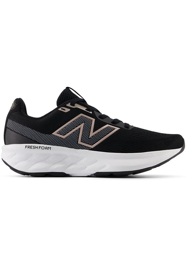 Buty damskie New Balance Fresh Foam x 520 v9 W520LK9 – czarne. Kolor: czarny. Szerokość cholewki: normalna. Sport: fitness