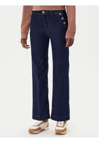 Liu Jo Sport Jeansy UF5090 D0264 Granatowy Regular Fit. Kolor: niebieski. Styl: sportowy