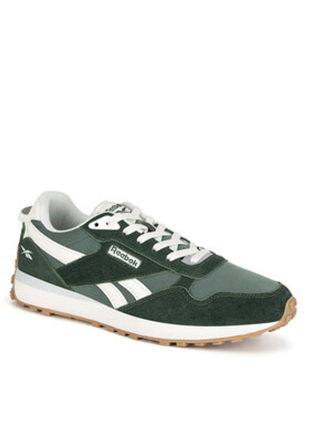 Reebok Sneakersy DRIVE AR30296MGCT Zielony. Kolor: zielony. Materiał: skóra, zamsz