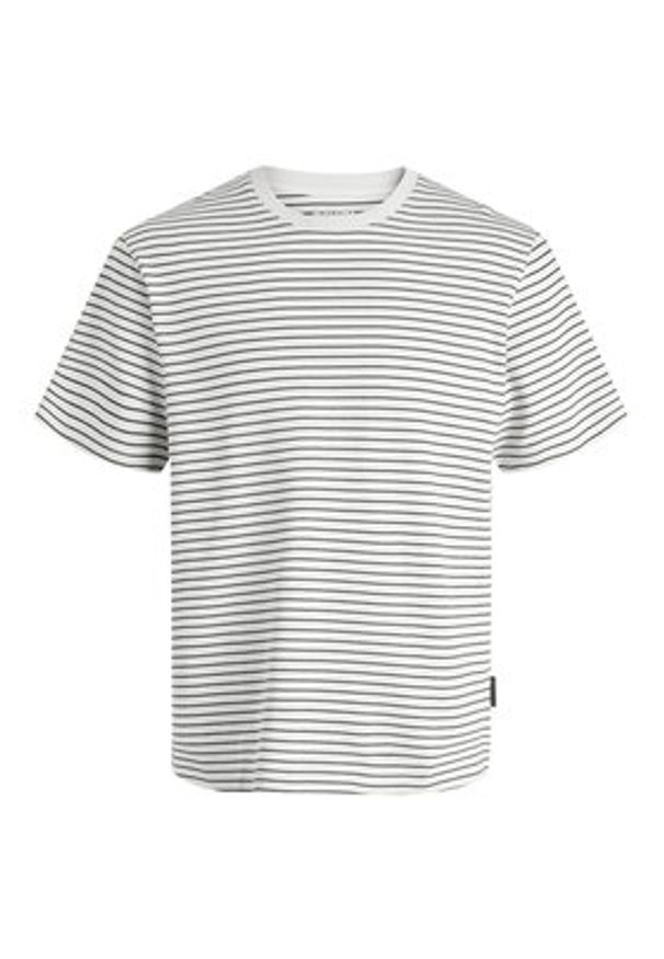 Jack & Jones T-Shirt Dover 12288015 Écru Relaxed Fit. Kolor: kremowy. Materiał: bawełna