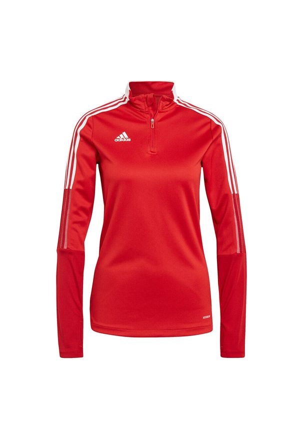 Adidas - Bluza damska adidas Tiro 21 Training Top czerwona. Kolor: czerwony