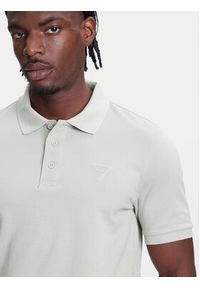 Guess Polo Z5YP02 K9WF1 Zielony Regular Fit. Typ kołnierza: polo. Kolor: zielony. Materiał: bawełna #4