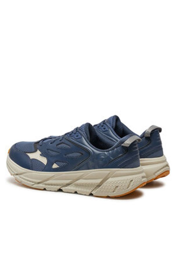 HOKA - Hoka Sneakersy Clifton L 1160050 Granatowy. Kolor: niebieski. Materiał: materiał