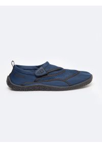 Big-Star - Buty męskie do wody granatowe NN174755 403. Okazja: na plażę, na spacer. Kolor: niebieski. Materiał: materiał. Styl: sportowy, wakacyjny, elegancki