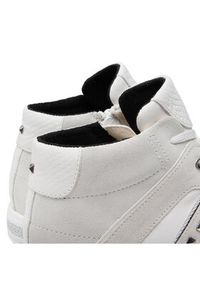 Geox Sneakersy D Leelu' B D16FFB 08522 C1352 Biały. Kolor: biały. Materiał: zamsz, skóra #4