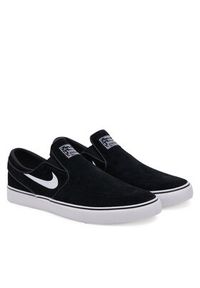Nike Tenisówki Sb Janoski+ Slip FN5893 001 Czarny. Kolor: czarny. Materiał: skóra, zamsz #5
