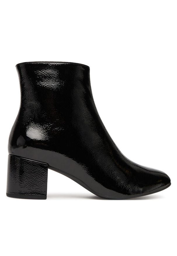 HÖGL Botki 0-134115-0100 Czarny. Kolor: czarny. Materiał: lakier, skóra