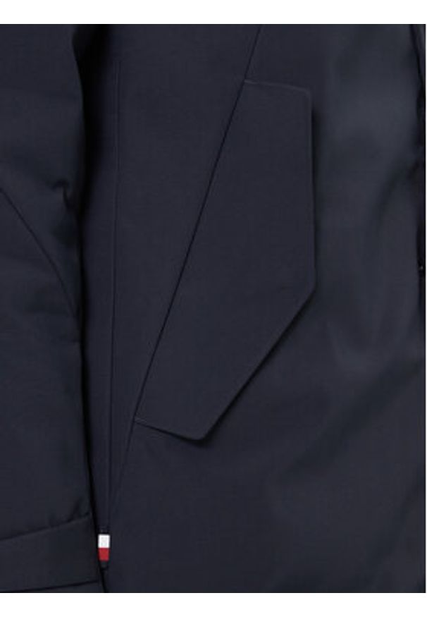 TOMMY HILFIGER - Tommy Hilfiger Kurtka zimowa MW0MW41362 Granatowy Regular Fit. Kolor: niebieski. Materiał: syntetyk. Sezon: zima